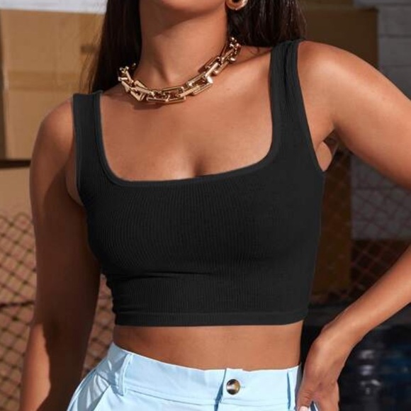 Black Tank Top Size Small - Picture 4 of 4